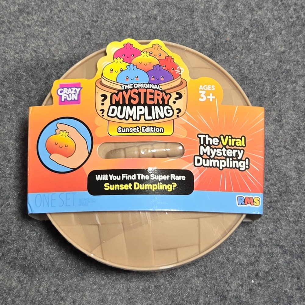 RMS Crazy Fun Original Mystery Dumpling Sunset Edition Squishy Toy Blind Box New